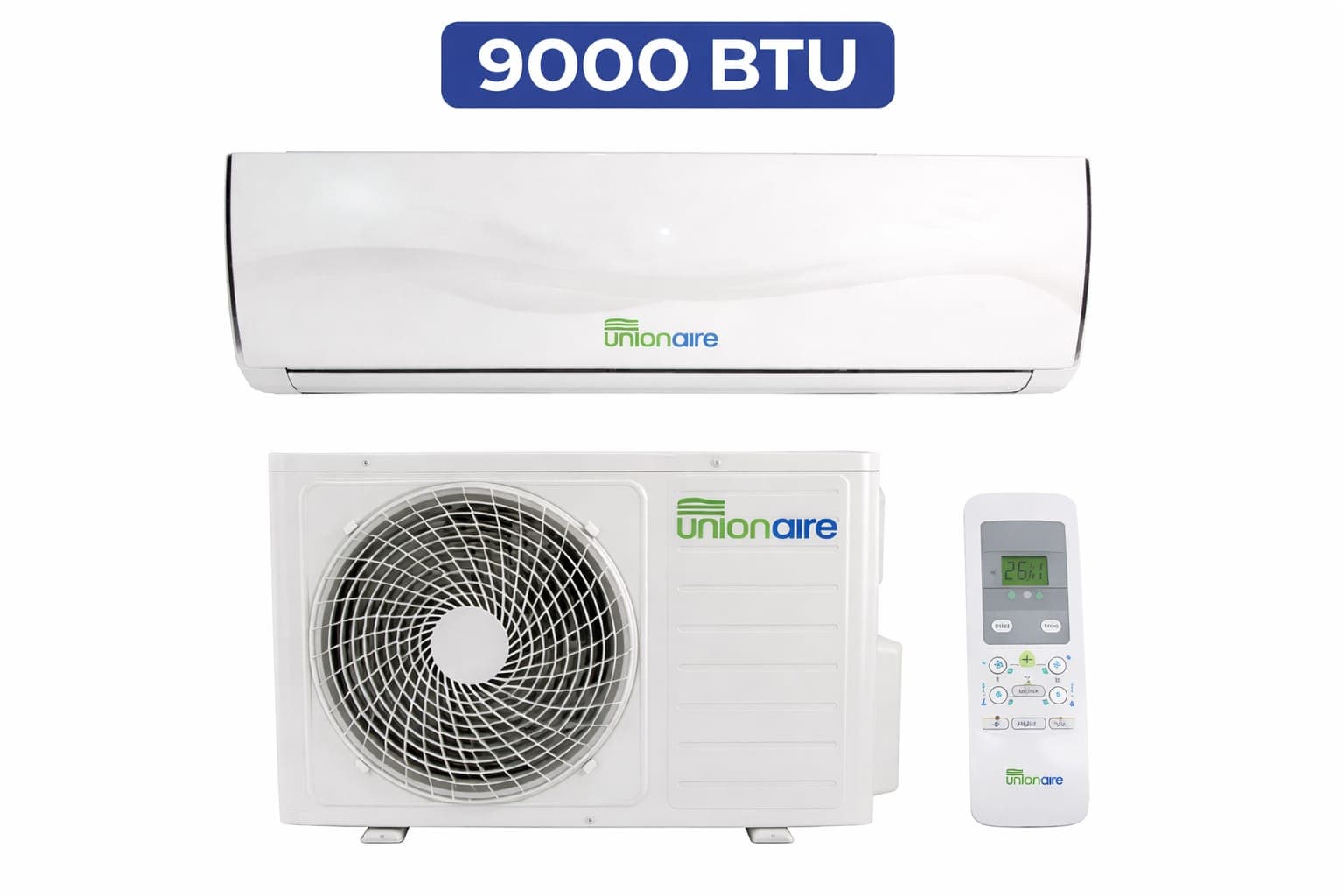 Climatiseur Unionaire 9000 BTU Inverter - R410A