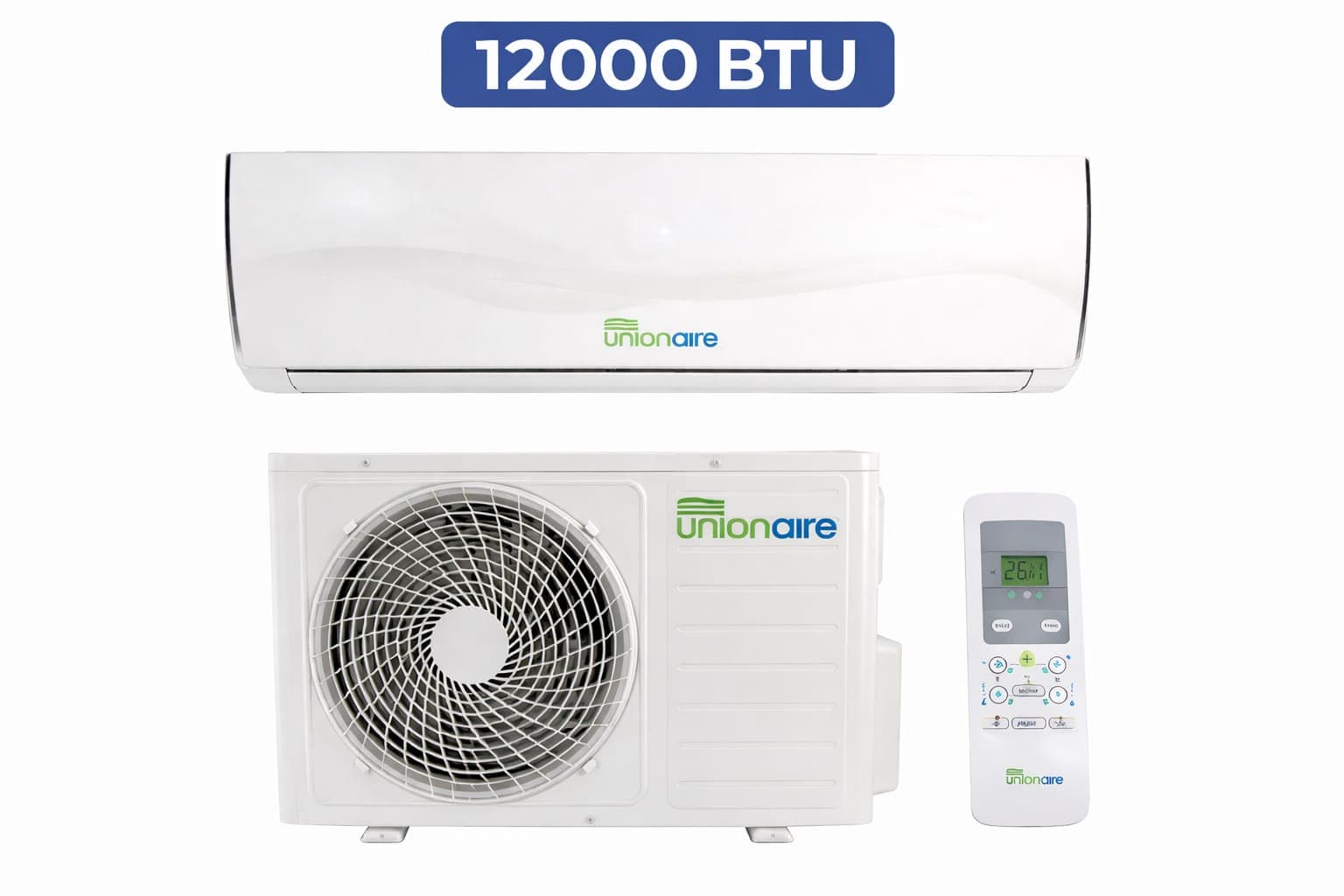 Climatiseur Unionaire 12000 BTU Inverter - R410A