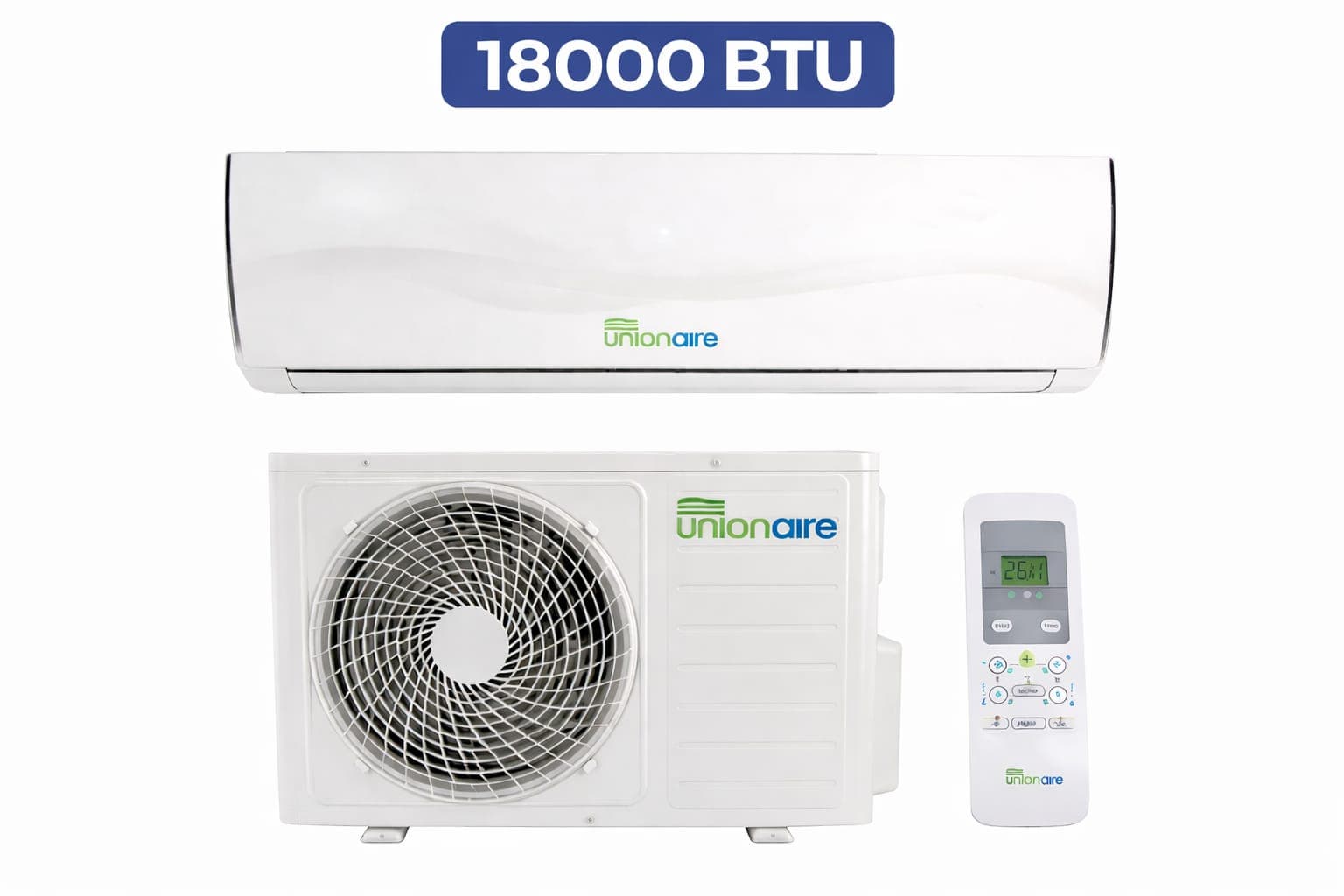 Climatiseur Unionaire 18000 BTU Inverter - R410A